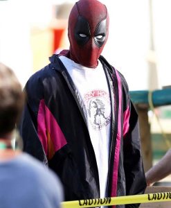 Wade Wilson Track Satin Jacket