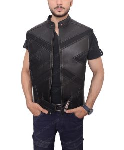 Hugh Jackman X Men Origins Wolverine Black Vest
