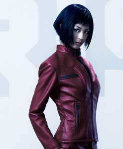Ghost In The Shell Arise Major Leather Jacket