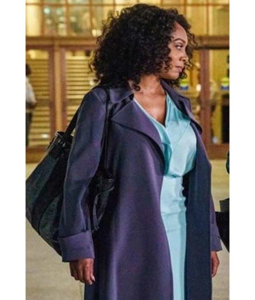 Simone Missick All Rise Lola Carmichael Long Coat