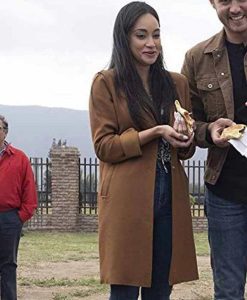 The Bachelor Victoria Fuller Brown Wool-blend Coat