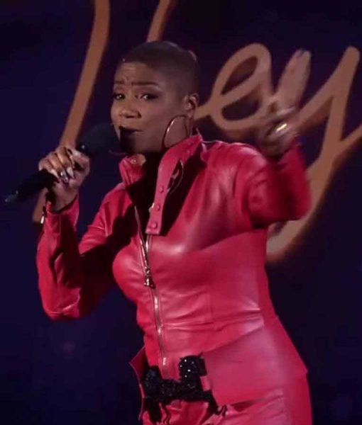 They Ready S02 Tiffany Haddish Red Leather Jacket