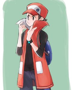 Pokemon Red Masters Leather Vest
