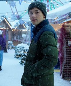 Locke and Key S02 Tyler Locke Green Puffer Jacket