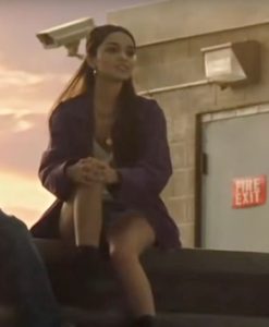 Shazam 2 Rachel Zegler Purple Jacket