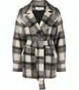 Genevieve Emily in Paris S04 Thalia Besson Plaid Coat