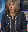 The Today Show Hoda Kotb Blue Embroidered Jacket The Today Show Hoda Kotb Blue Embroidered Jacket