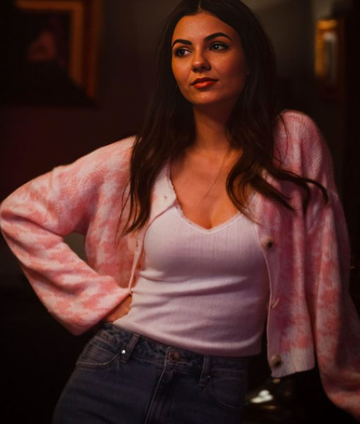Film Depravity Victoria Justice Cardigan