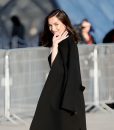 Paris Fashion Week Ana de Armas Black Trench Coat Paris Fashion Week Ana de Armas Black Trench Coat