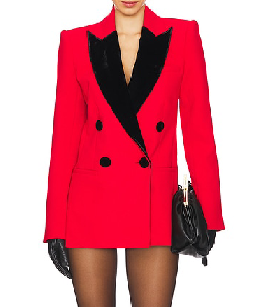 90 Day Fiance Happily Ever After S09 Yara Zaya Red Trim Blazer Dress 90 Day Fiance Happily Ever After S09 Yara Zaya Red Trim Blazer Dress