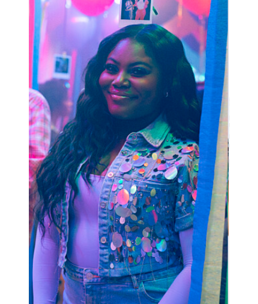 The-Chi-S08-Zaria-Imani-Primer-Sequin-Crop-Denim-Jacket The-Chi-S08-Zaria-Imani-Primer-Sequin-Crop-Denim-Jacket